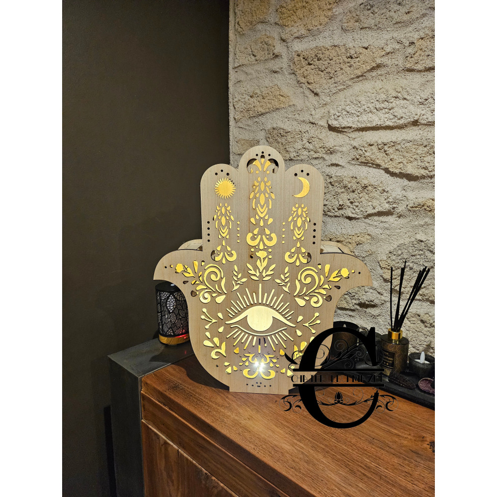 Grande lampe Main de Fatma