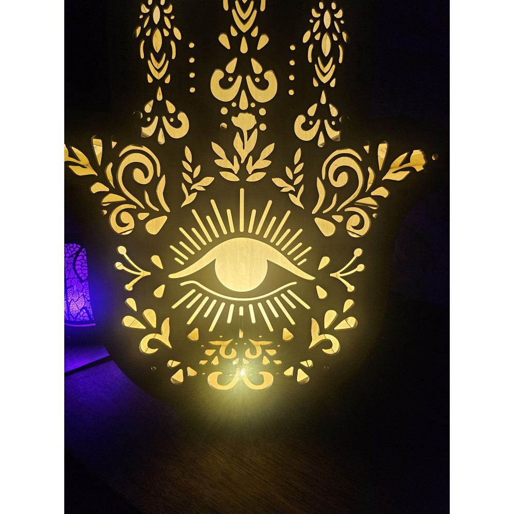 Grande lampe Main de Fatma