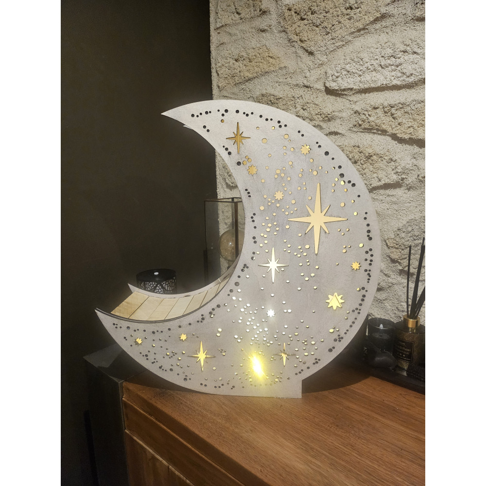 Grande lampe Lune