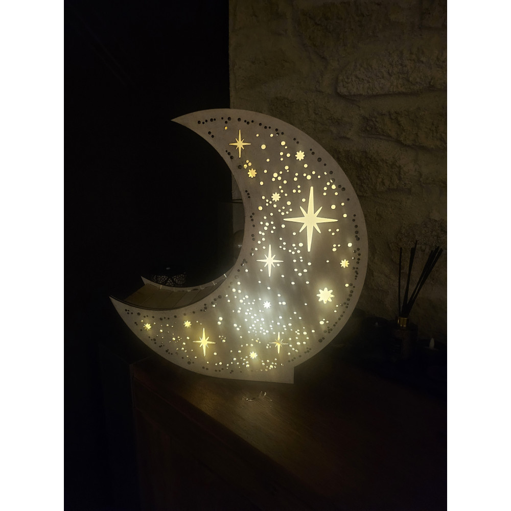 Grande lampe Lune