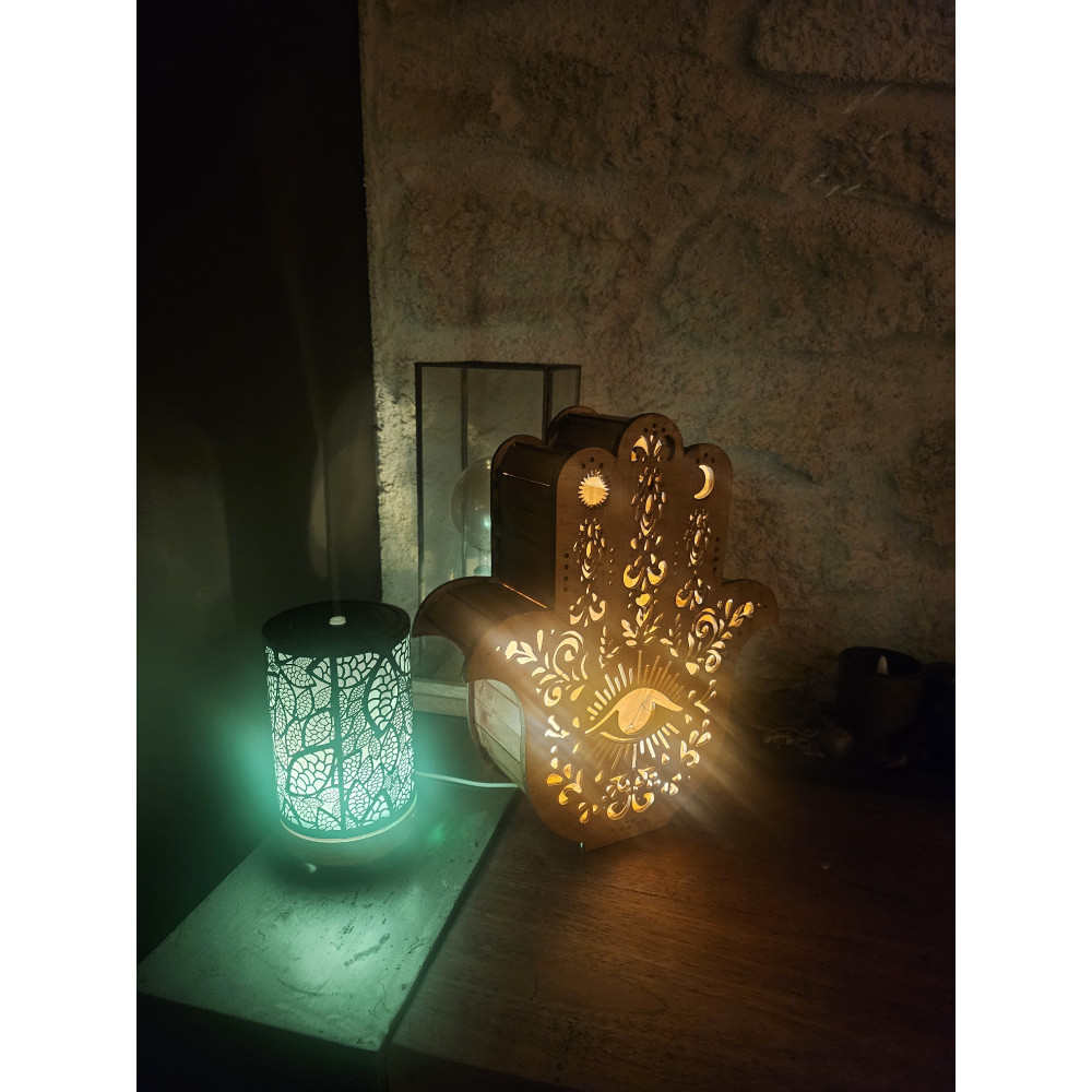 Petite lampe Main de Fatma