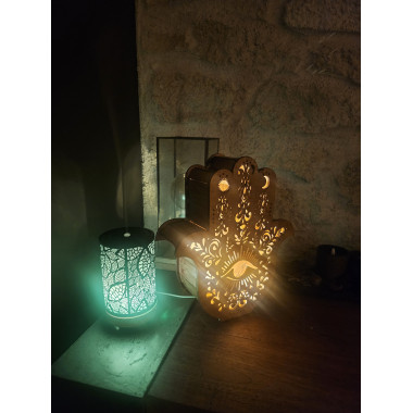 Petite lampe Main de Fatma