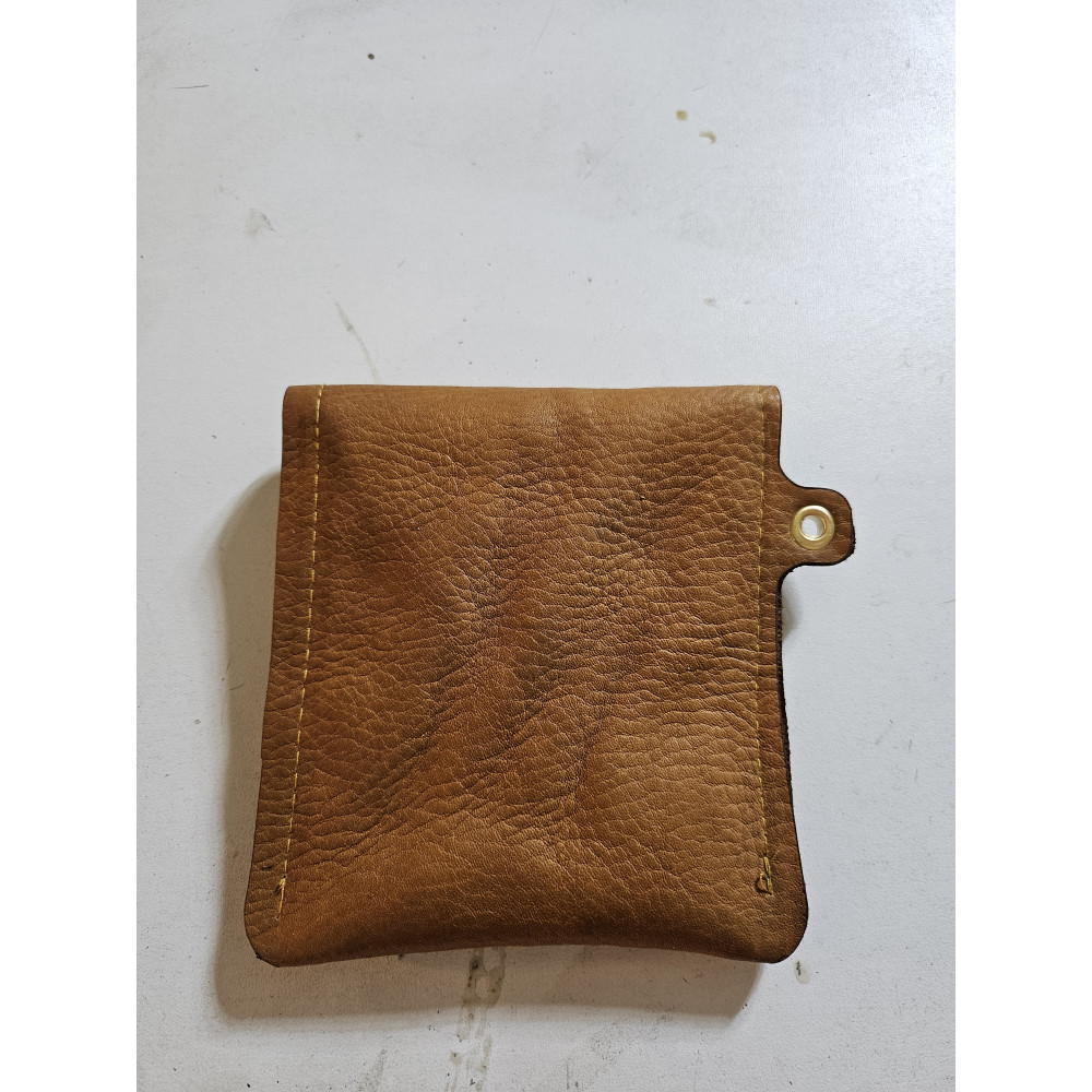 Pochette pour Samsung Zflip en cuir véritable souple et épais