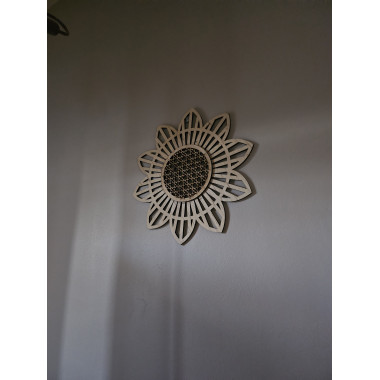 Décoration murale en bois