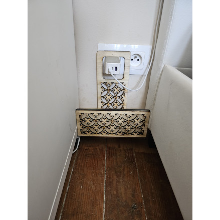 Support pour téléphone ou tablette pour chargeur