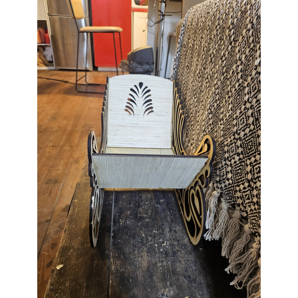 Grand Traîneau en bois modèle 5