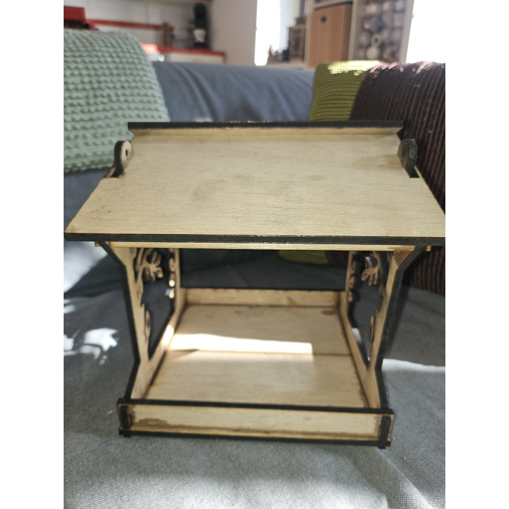 Mangeoire à oiseaux, bois naturel (petit modèle)